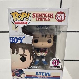 Funko Pop Stranger Things Steve - Baskin Robins Exclusive NIB